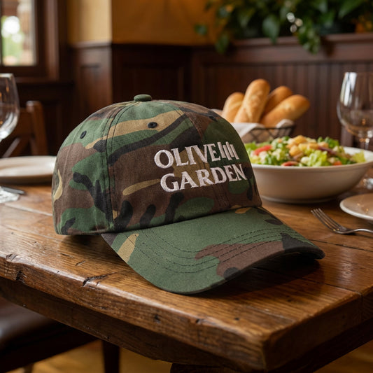 Breadstick Party Tonight Camo Strapback