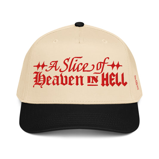 A Slice of Heaven in Hell Red Snapback