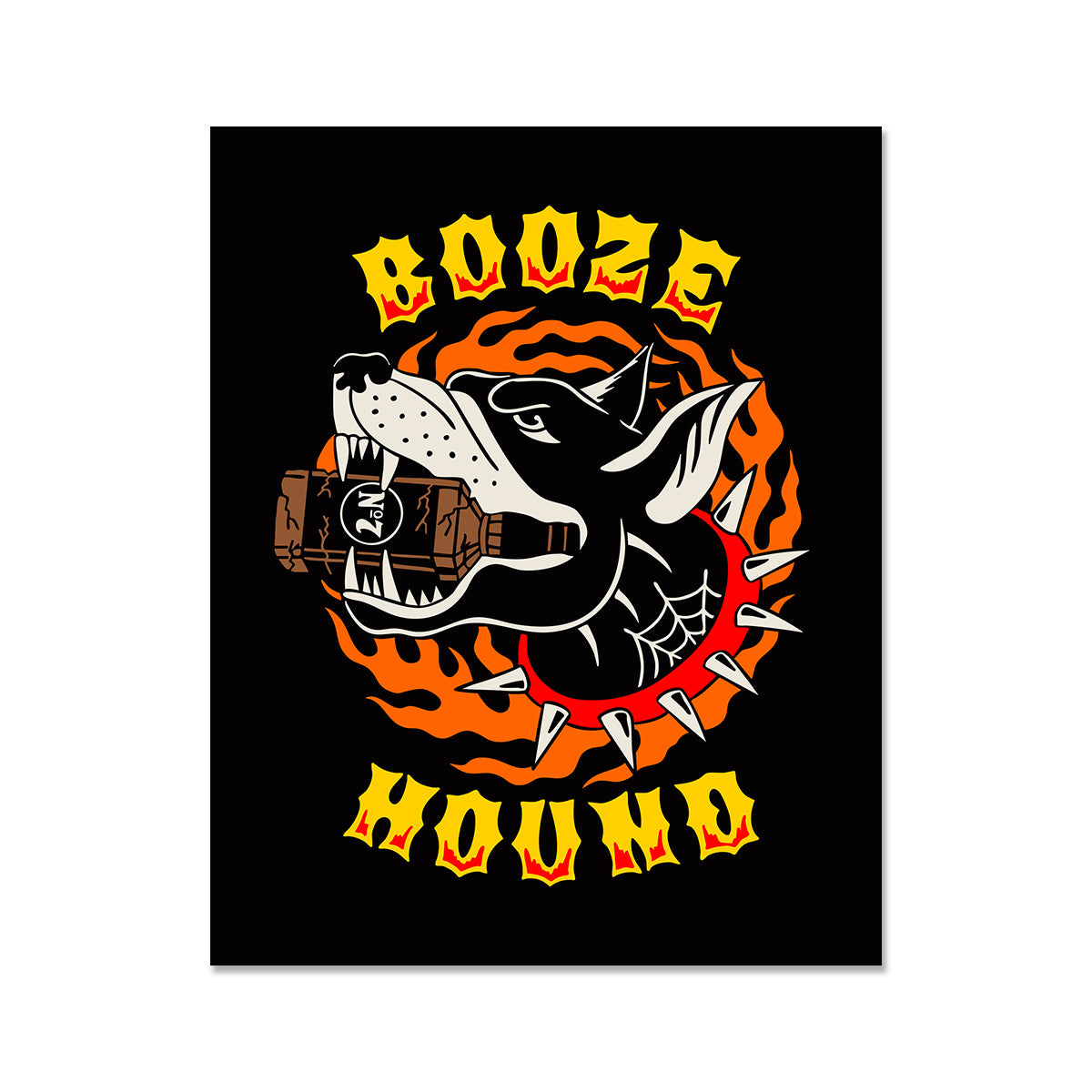 Booze Hound Print
