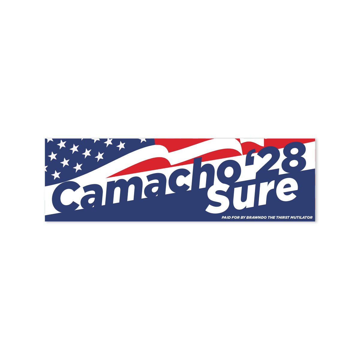 Camacho Sure 2028 Bumper Sticker