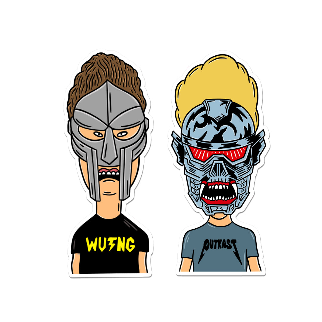 Czar & Doom Sticker Set