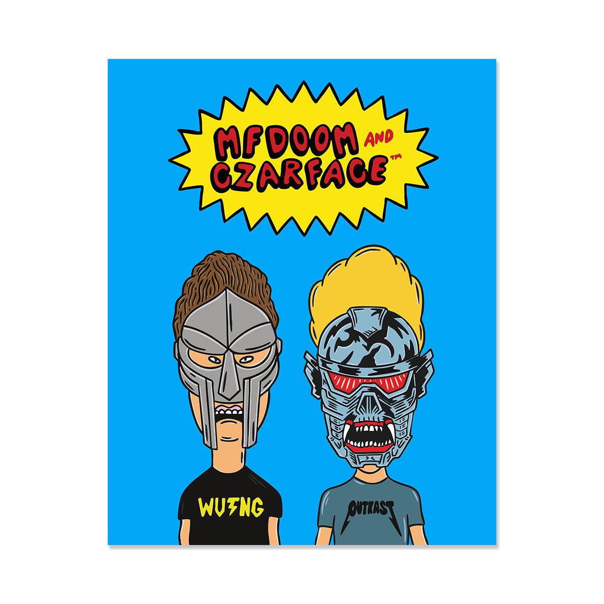 Czarface and MF Doom Print