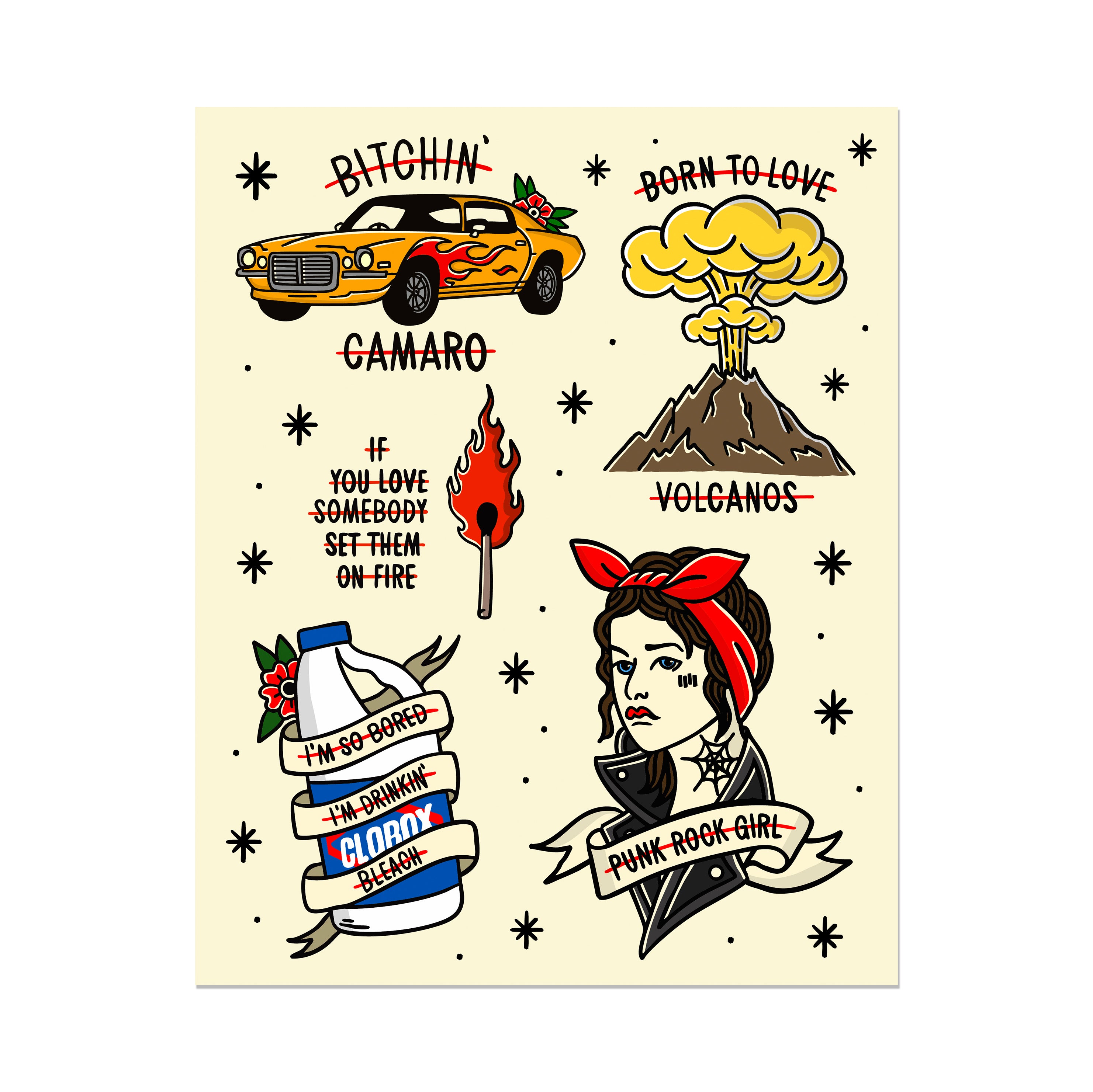 Dead Milkmen Flash Sheet