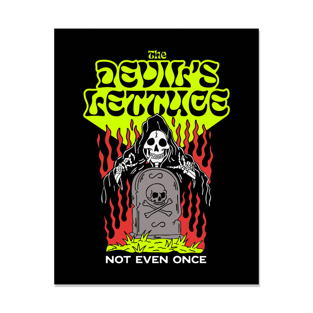 The Devils Lettuce Print