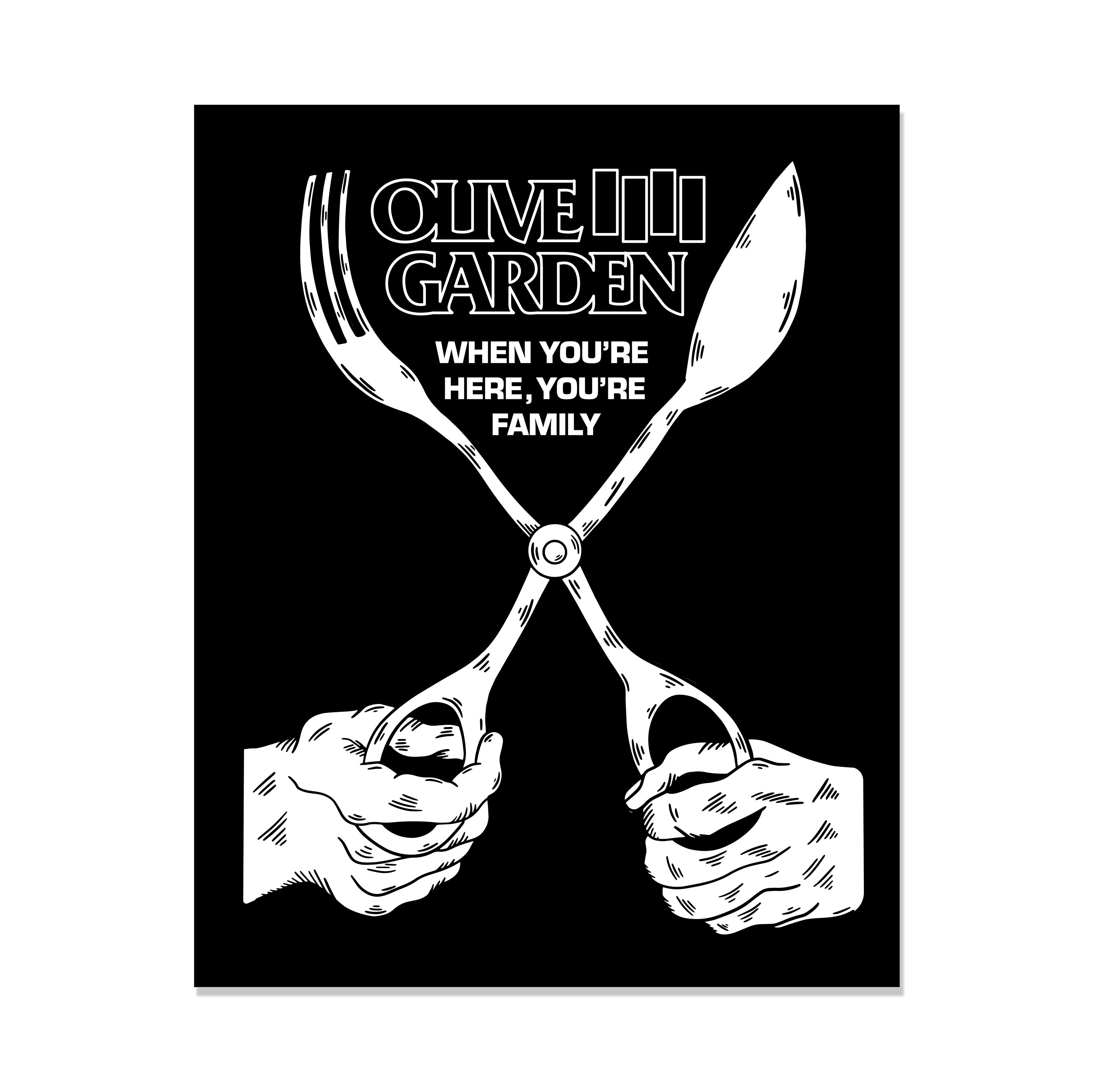 Everything Went Breadsticks Print