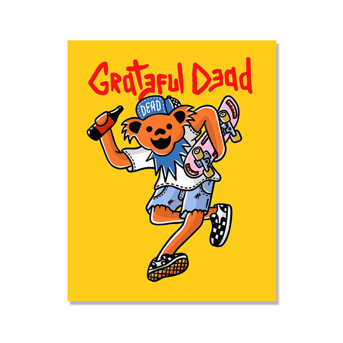 Grateful In the Streets Print