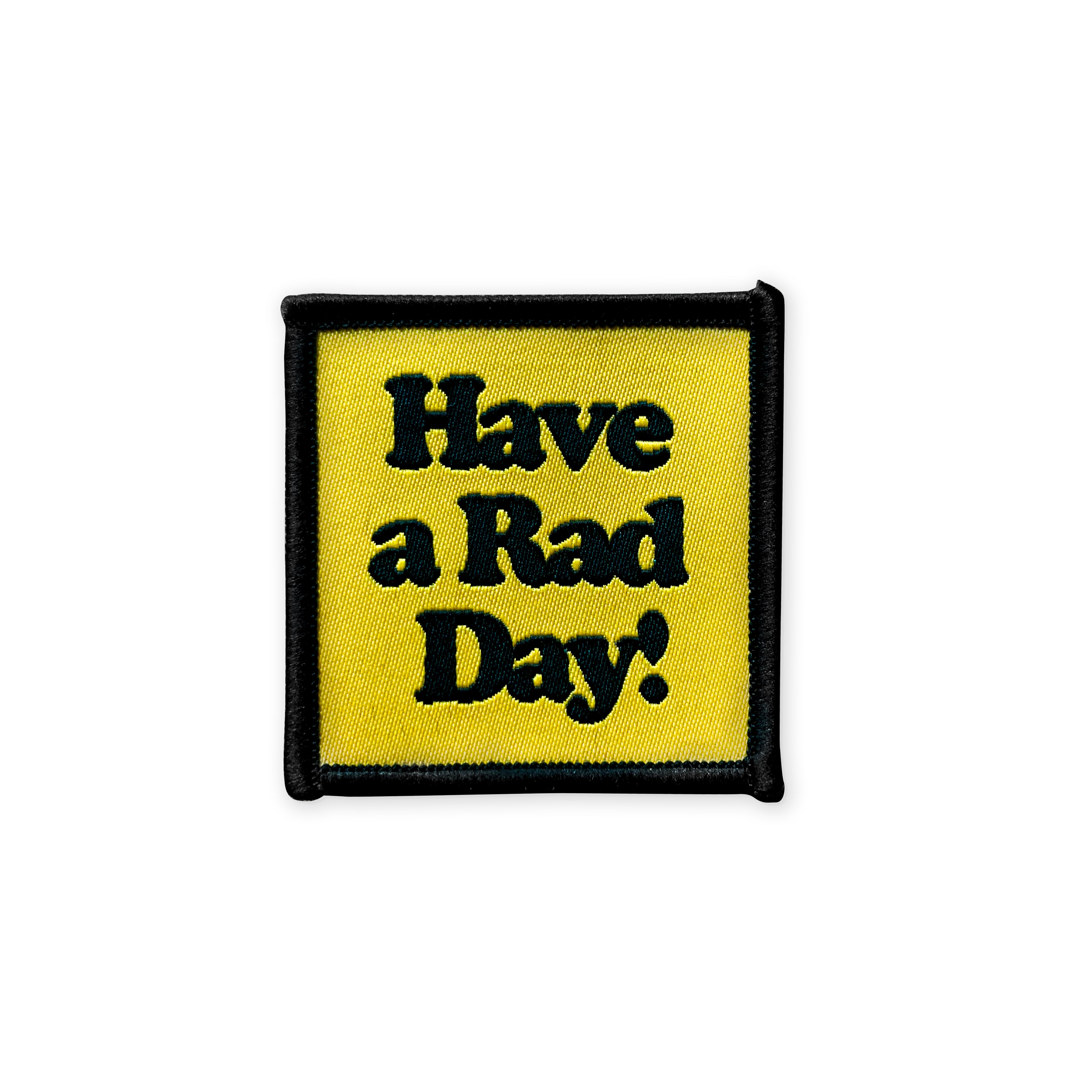 Have A Rad Day Square Patch