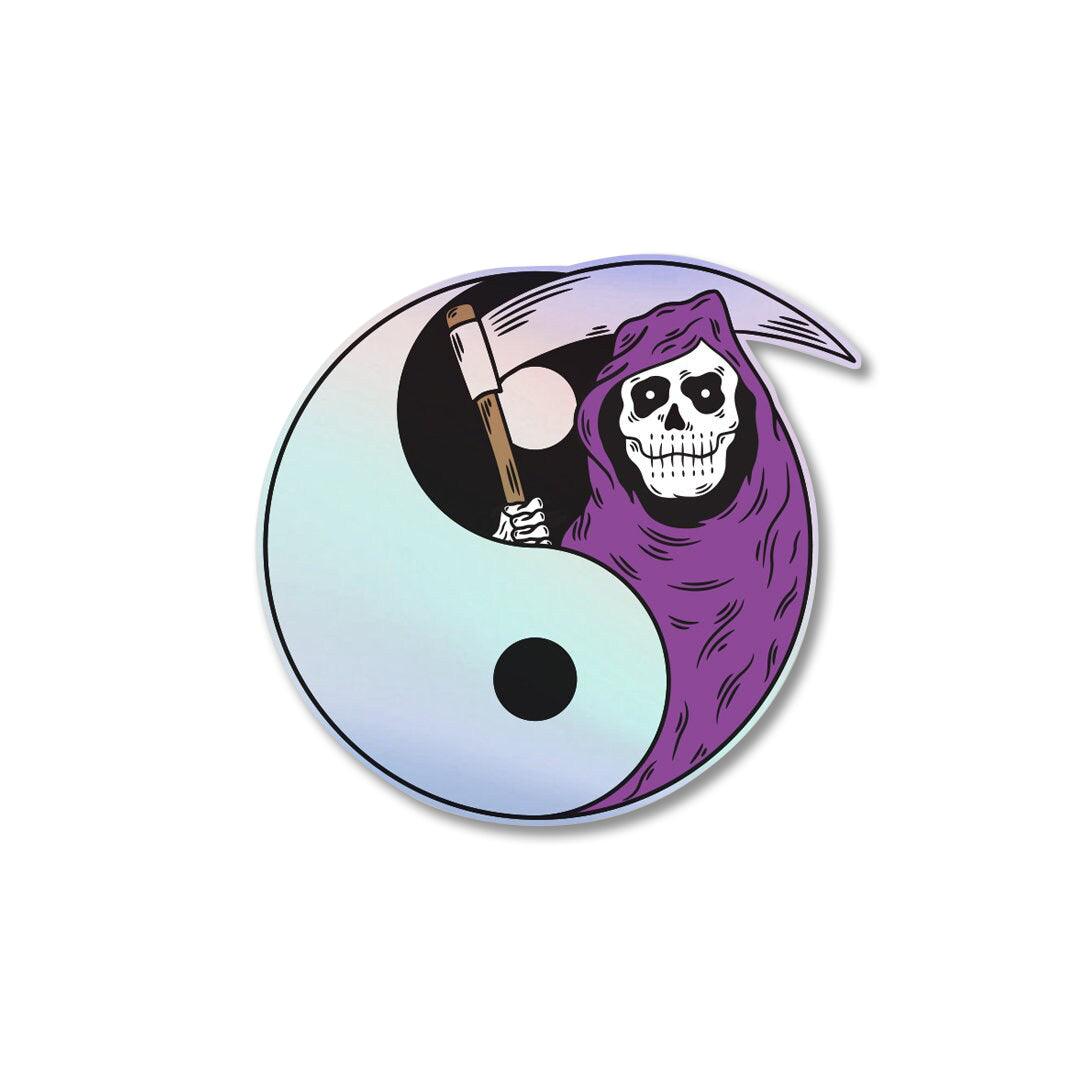 Karma Reaper Holographic Sticker