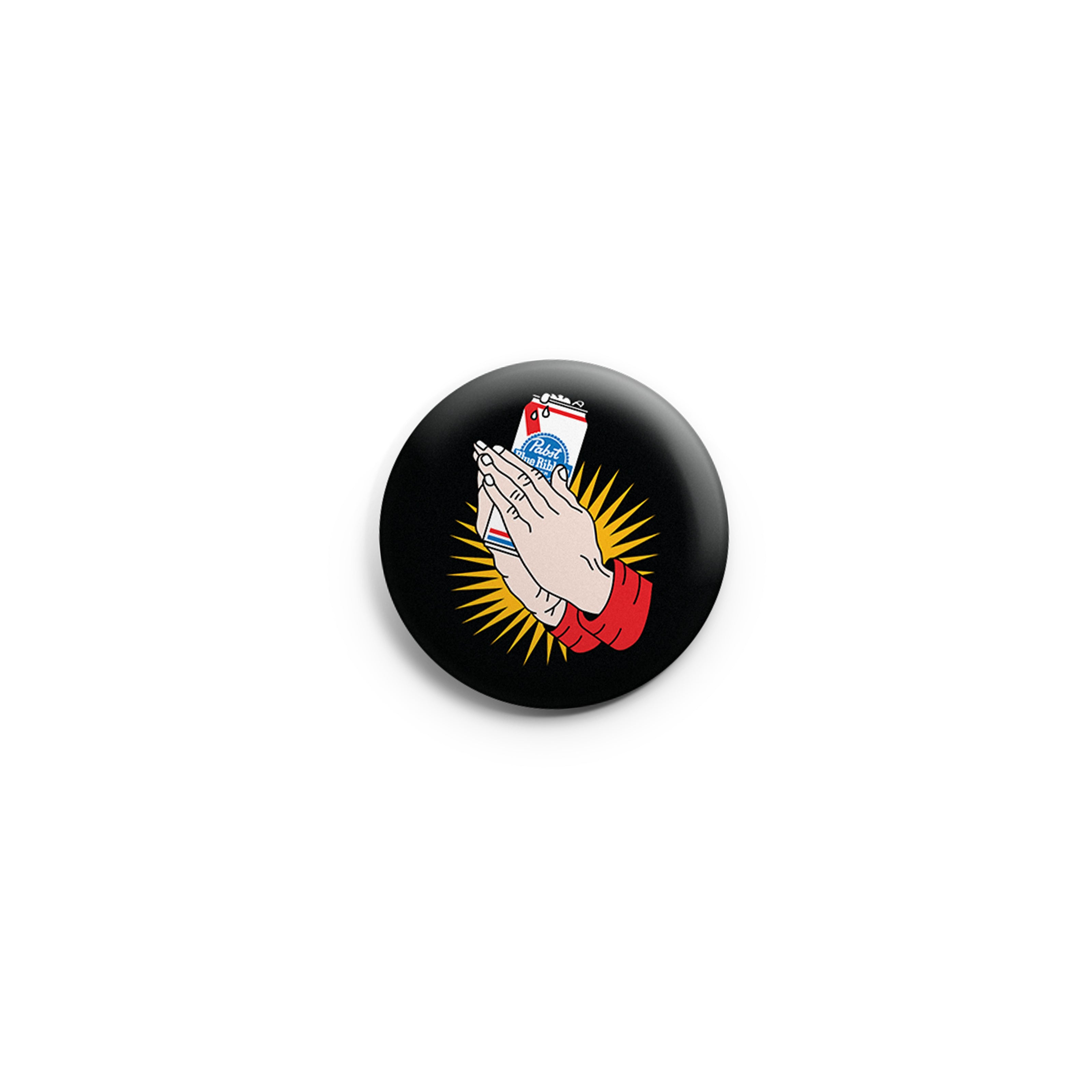 Hops and Prayers Button