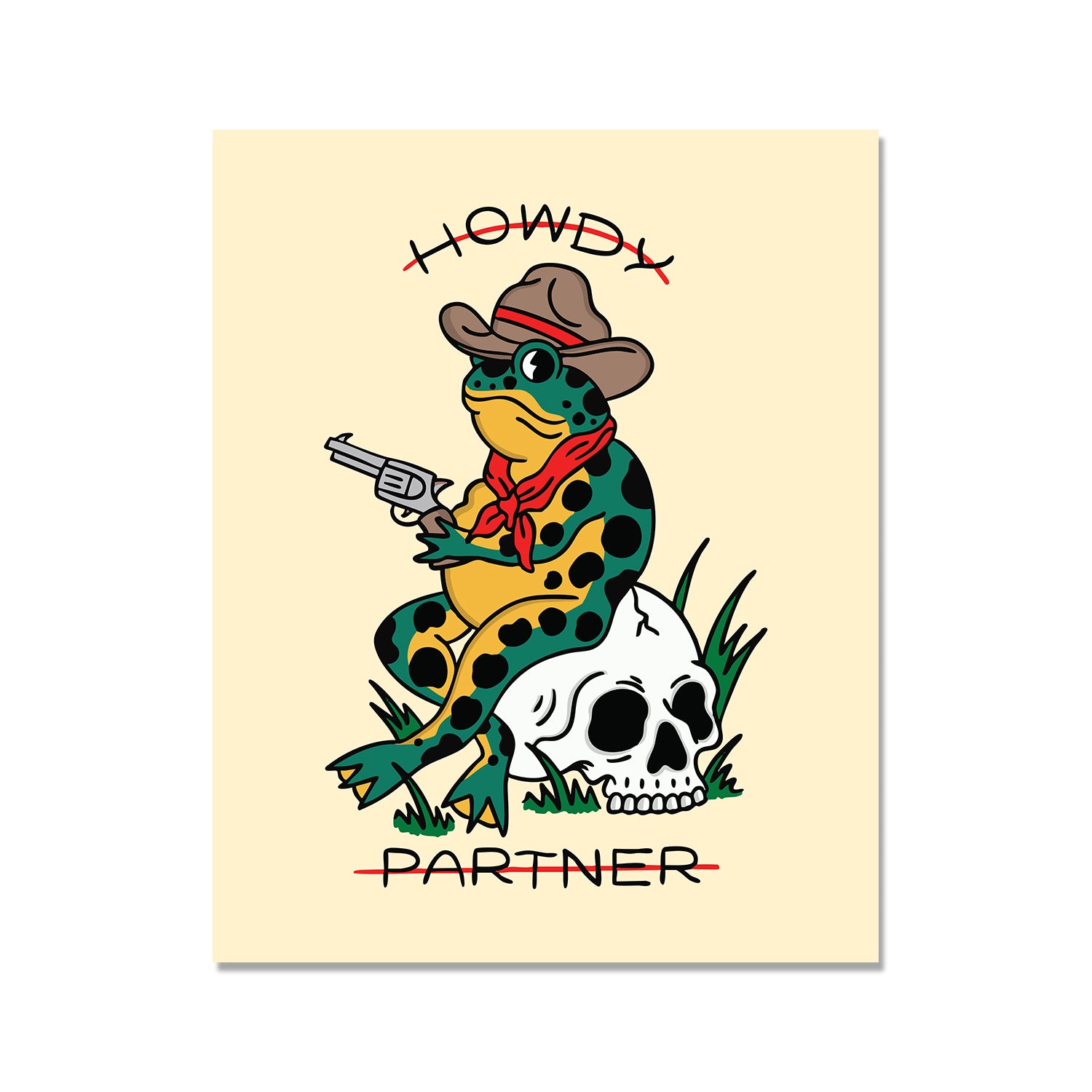 Howdy Partner Print