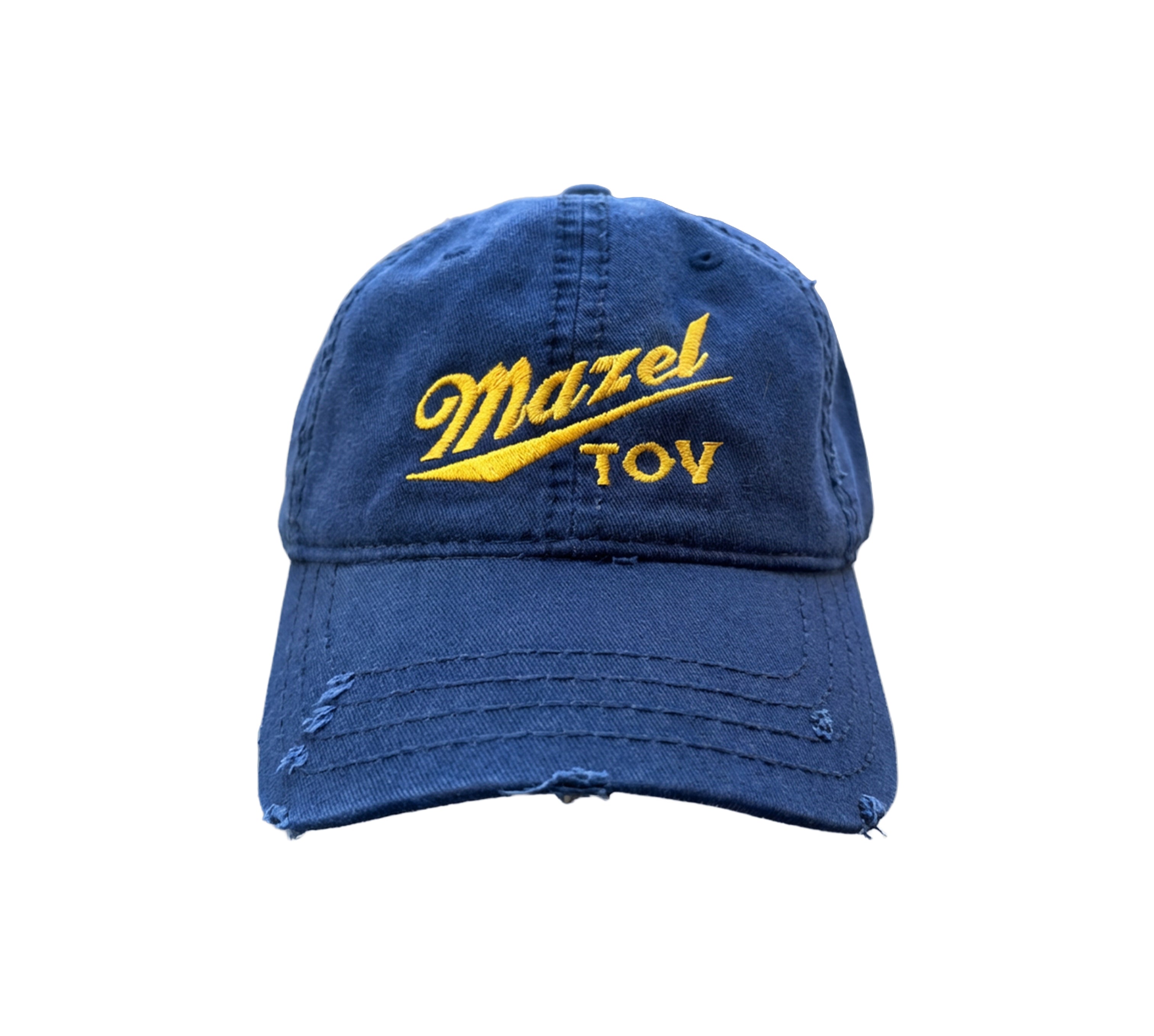Mazel Tov Distressed hat