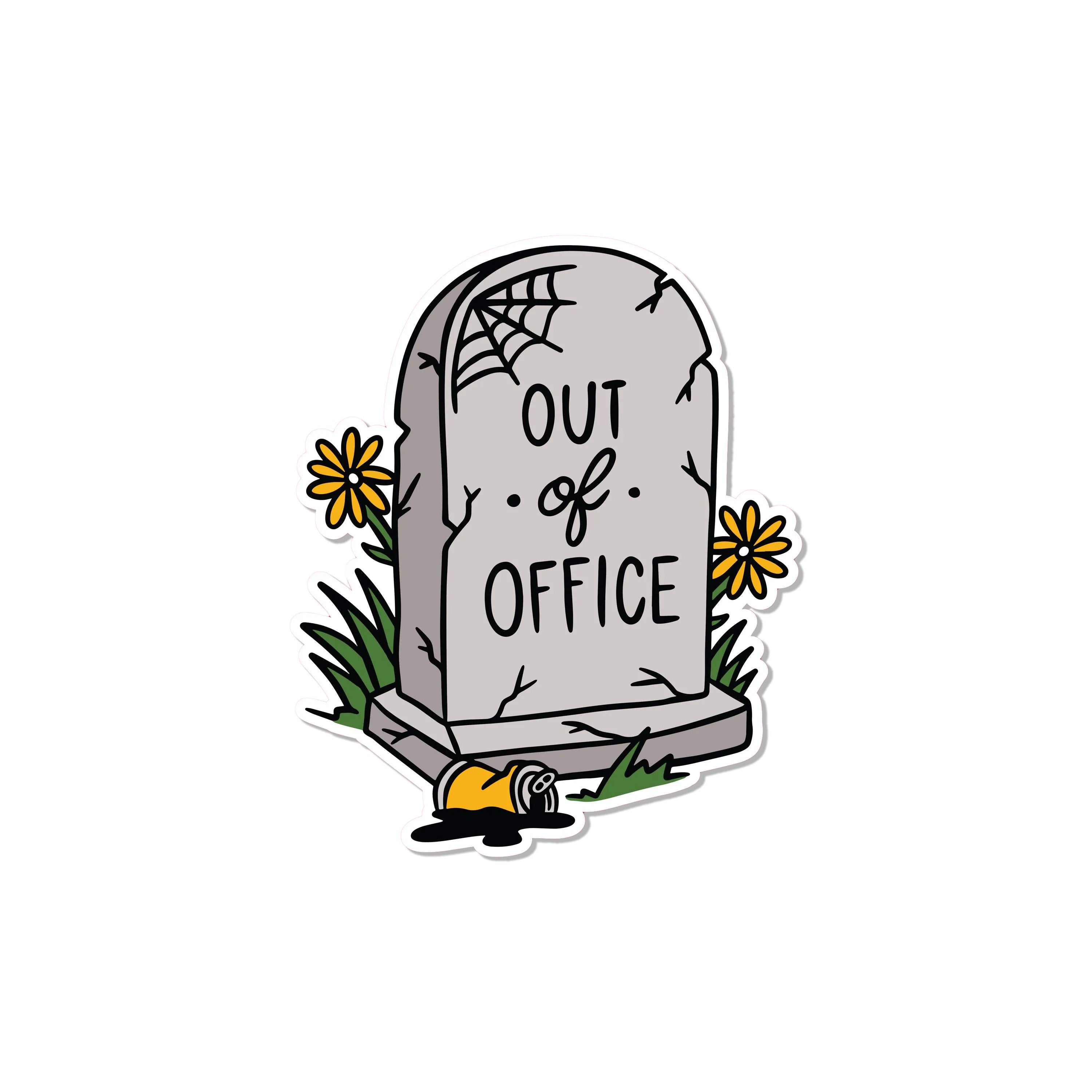 Out of Office Sticker