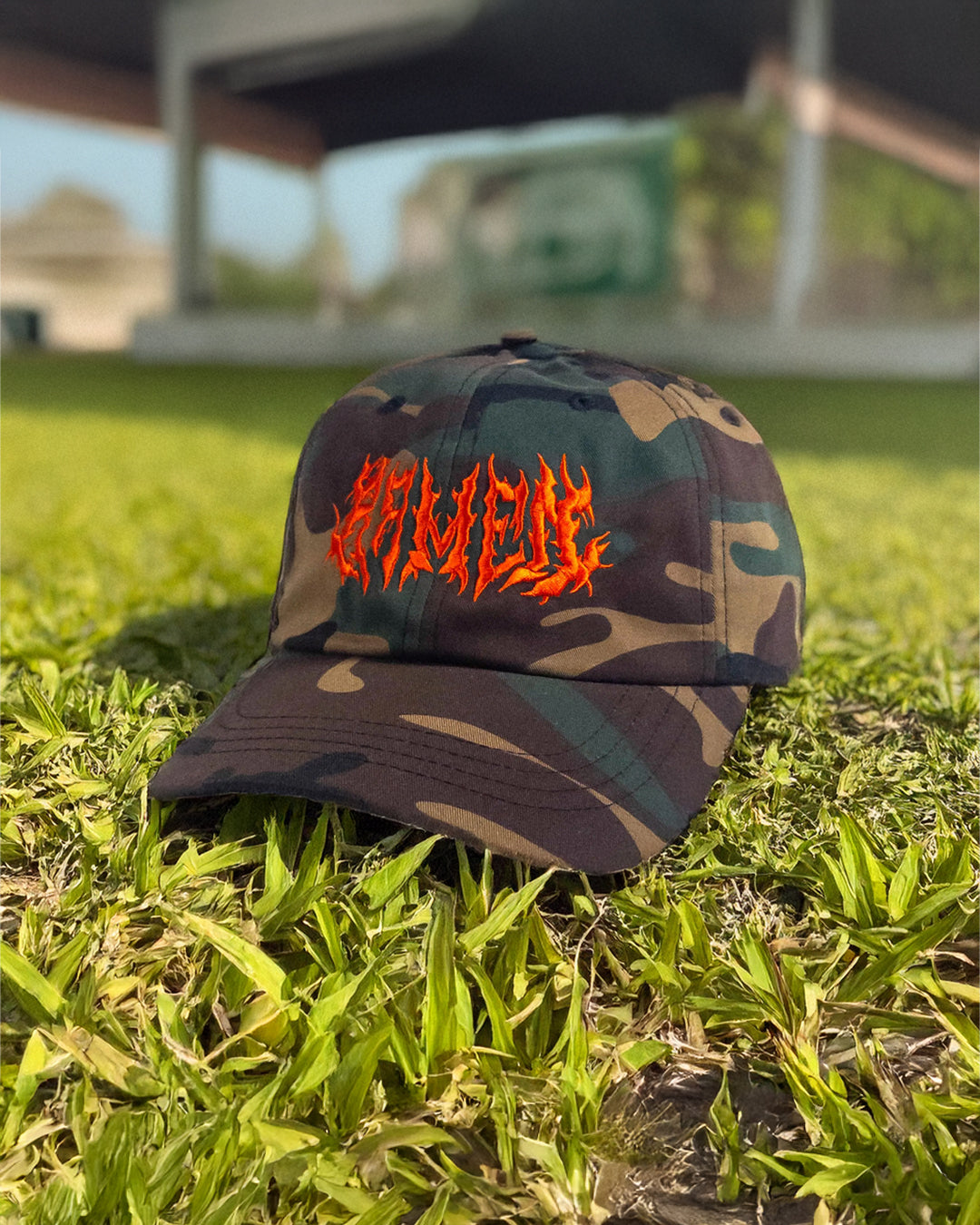 Ramen Camo Dad Hat