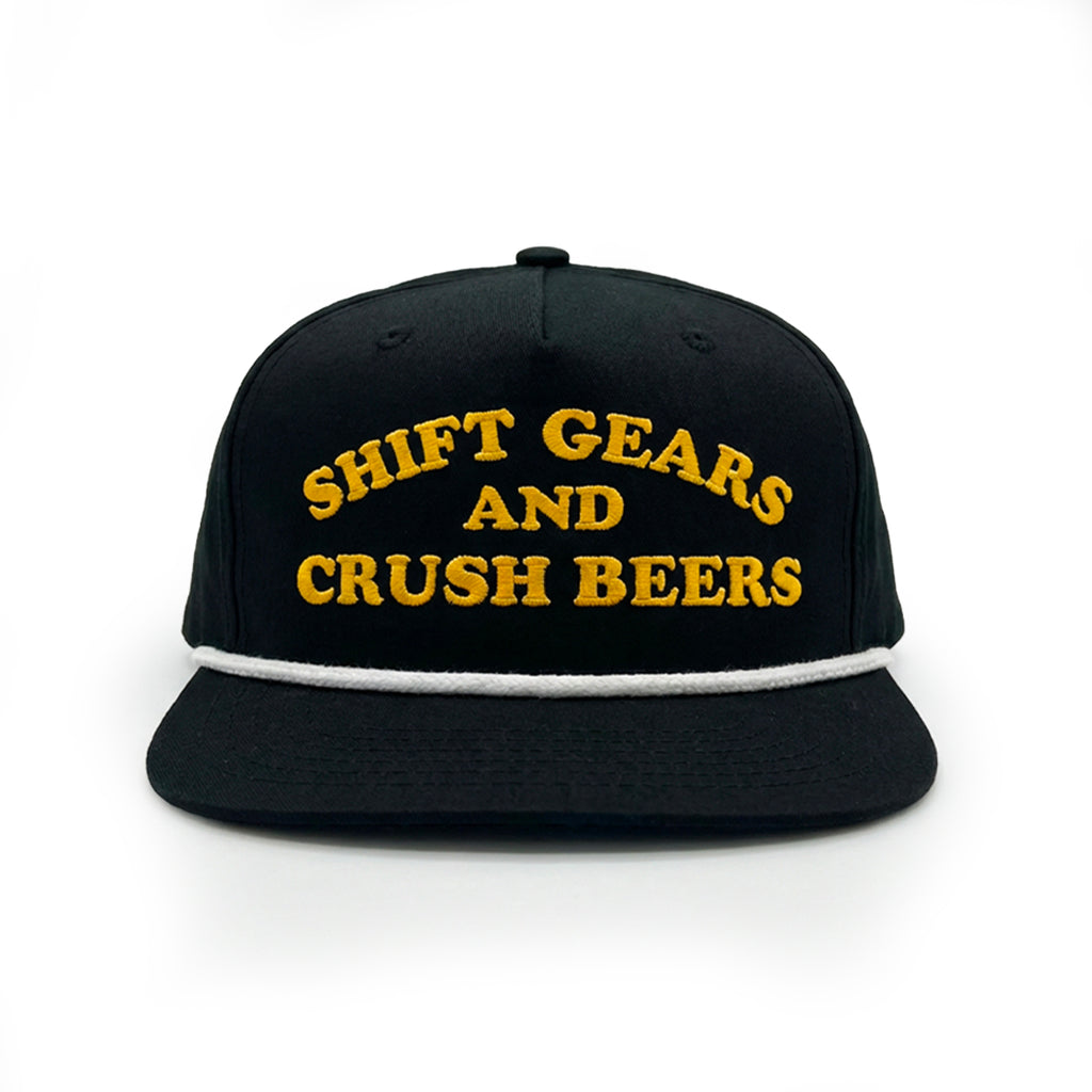 Shift Gears and Crush Beers Snapback