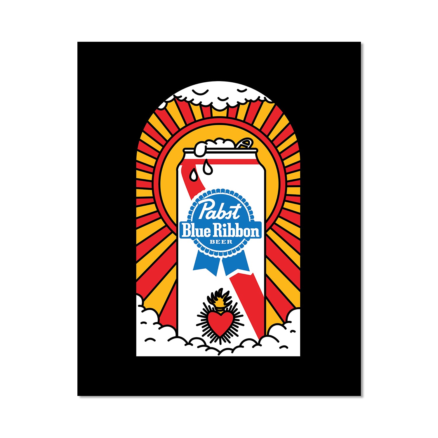 Stained Glass PBR Print