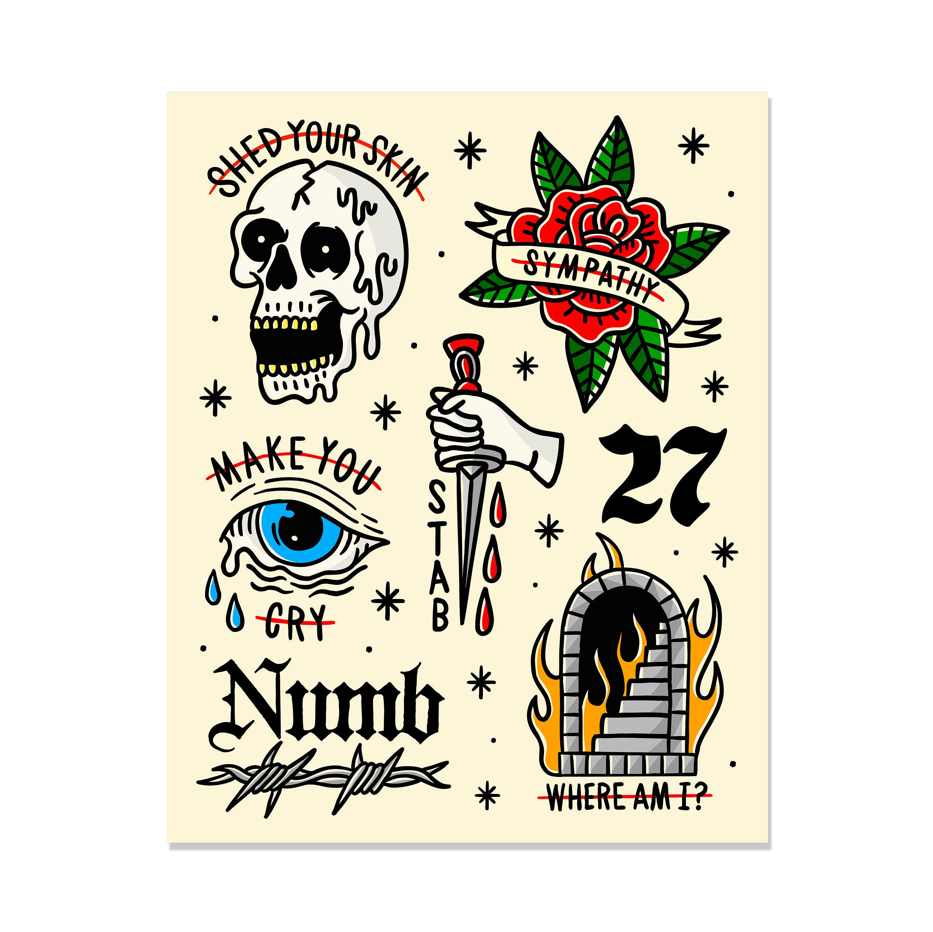 Title Fight Flash Sheet