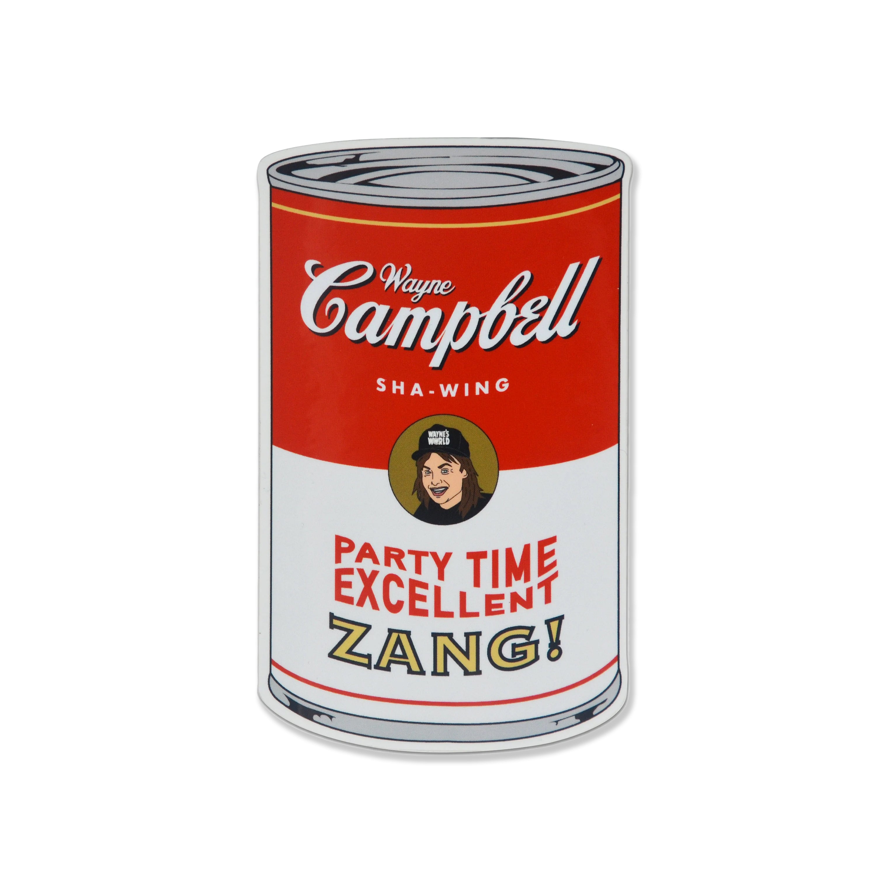 Wayne Campbell Soup Sticker