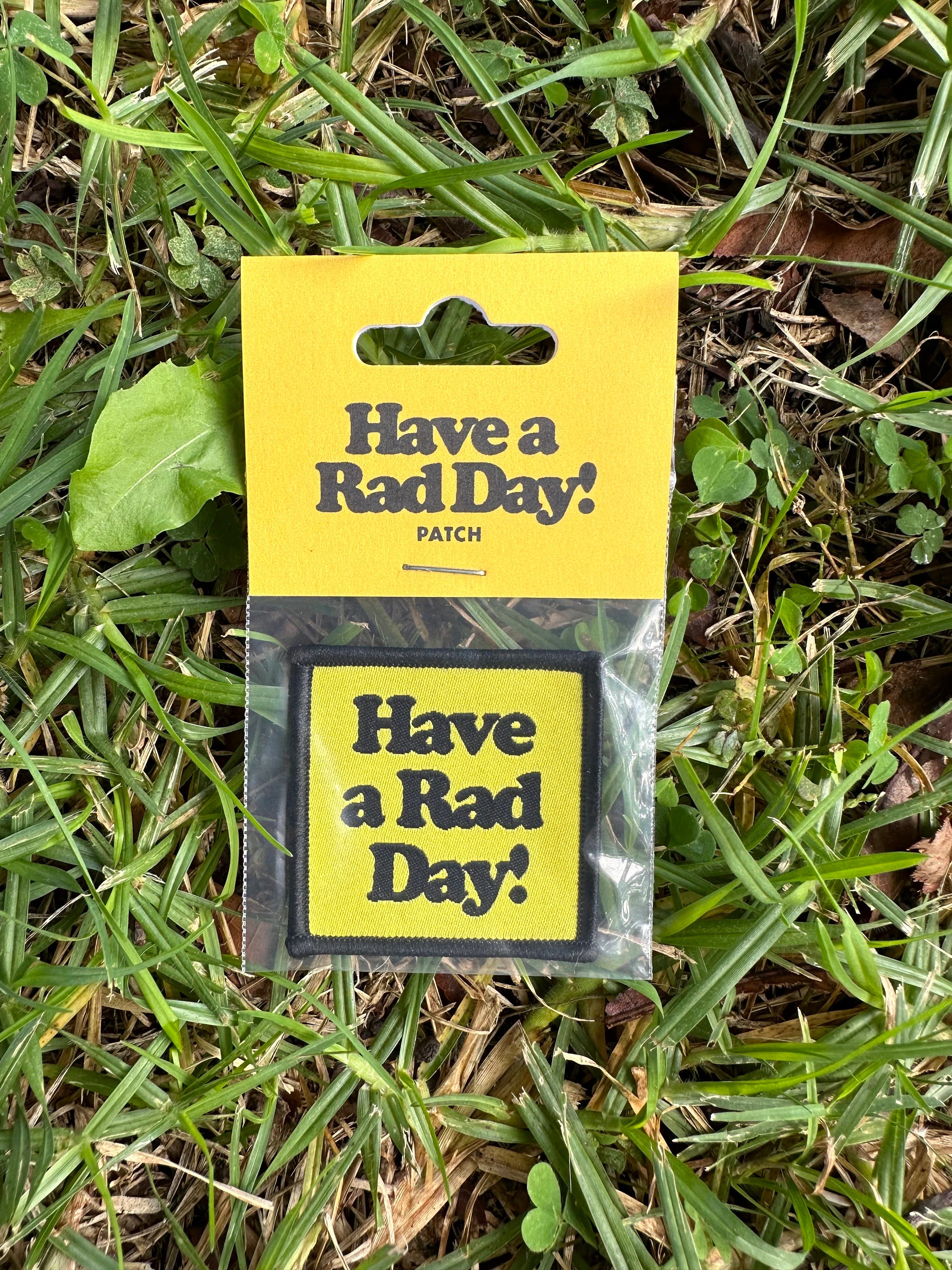 Have A Rad Day Square Patch