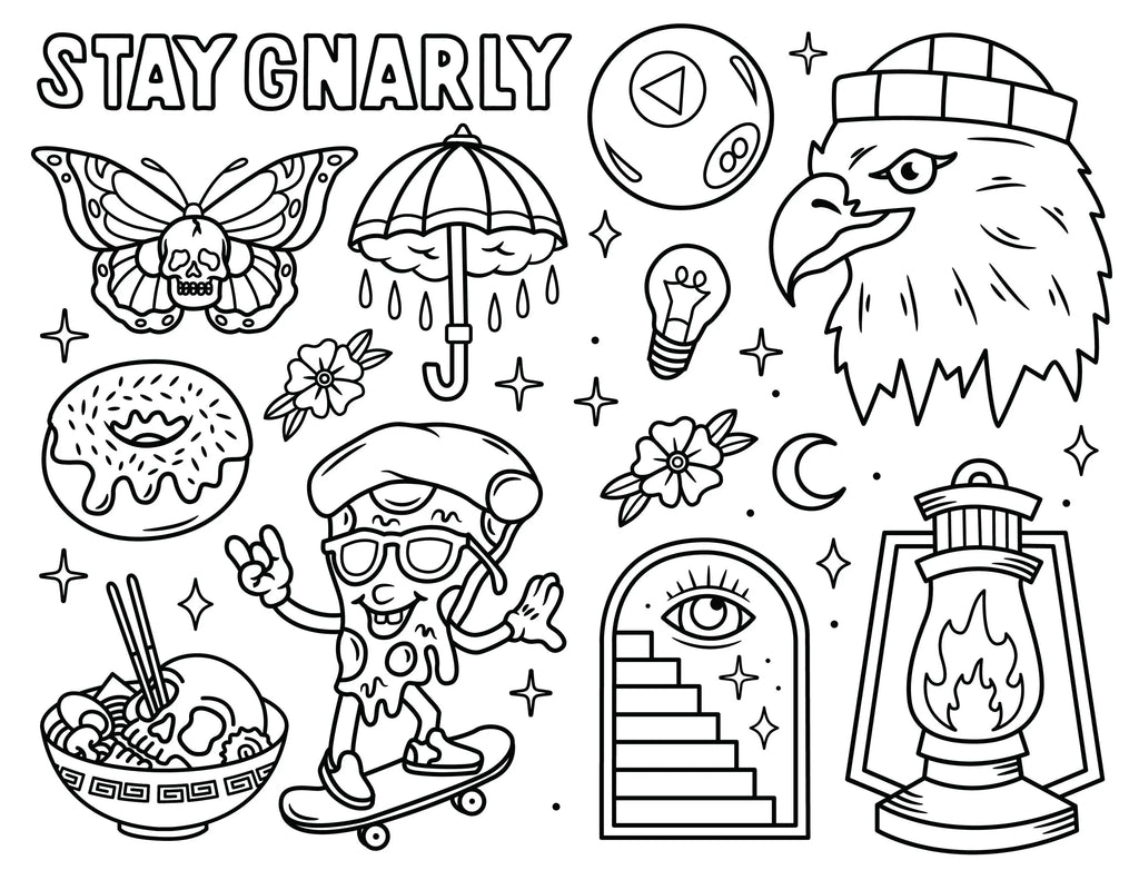This is a Digital Coloring Book