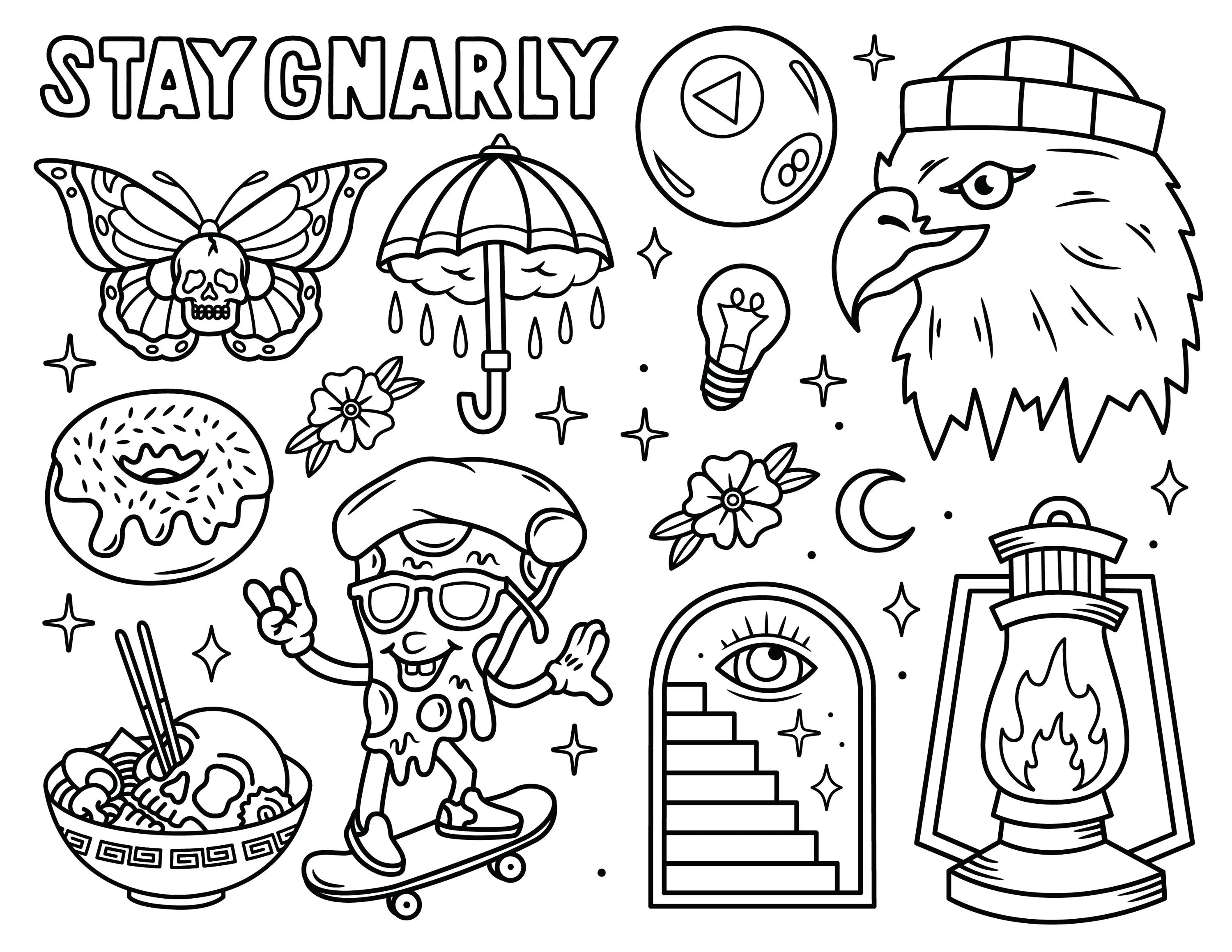 This is a Digital Coloring Book