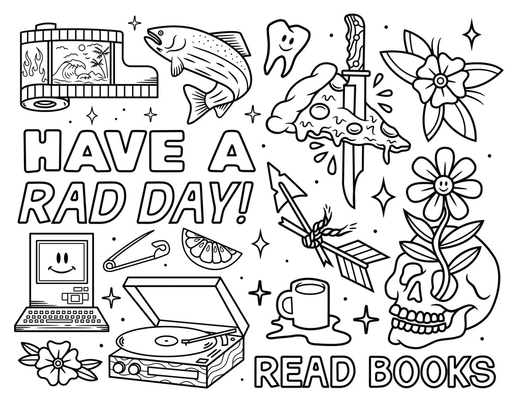 This is a Digital Coloring Book