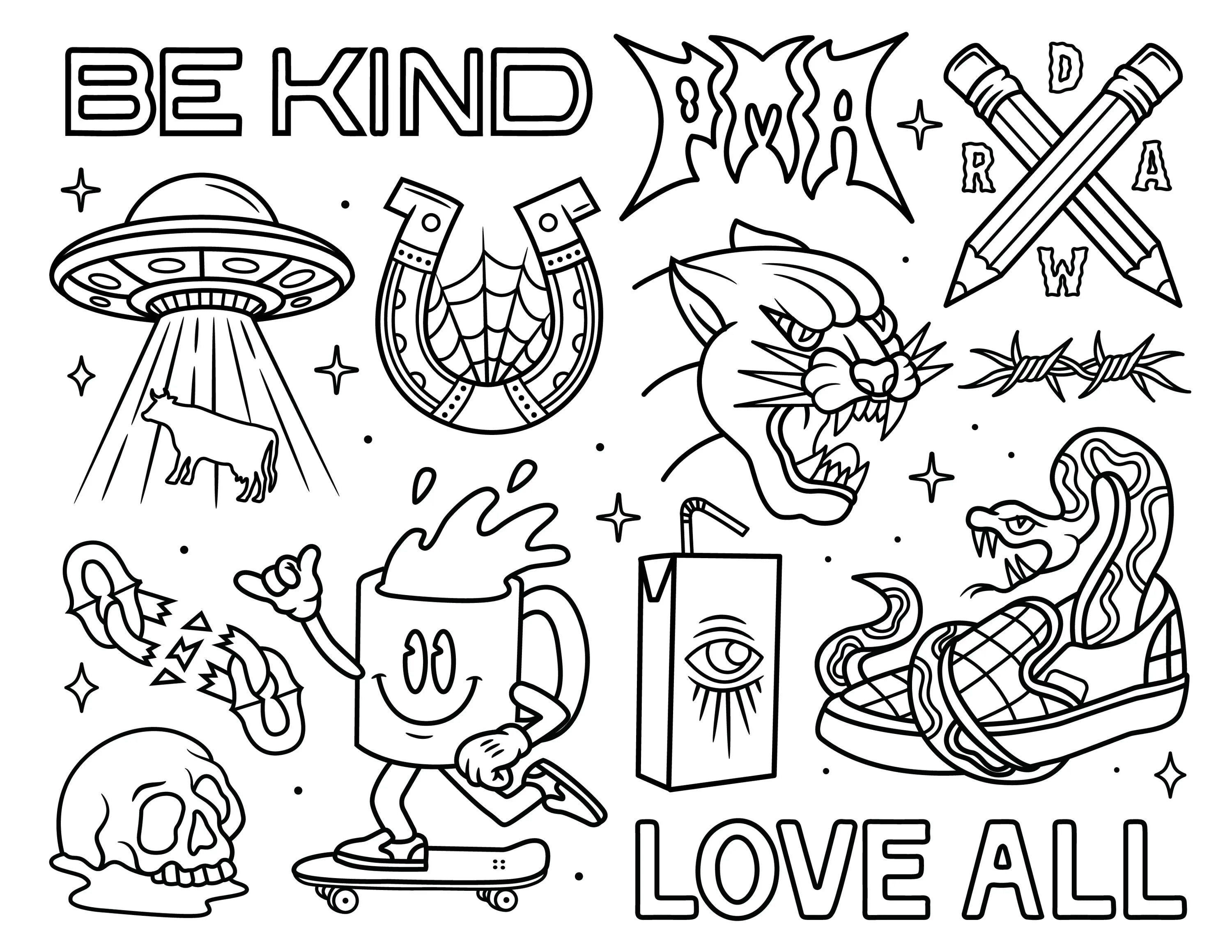 This is a Digital Coloring Book